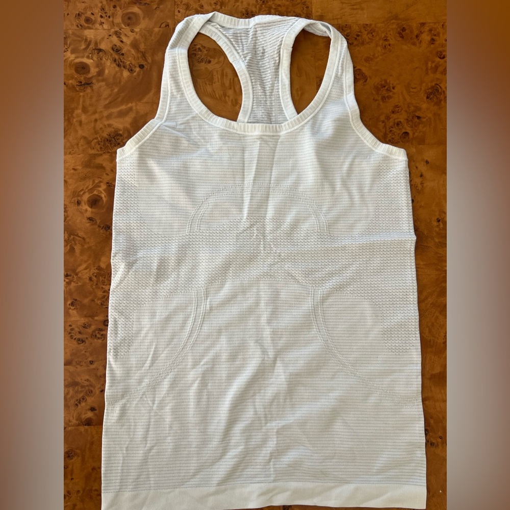 Women’s white tank